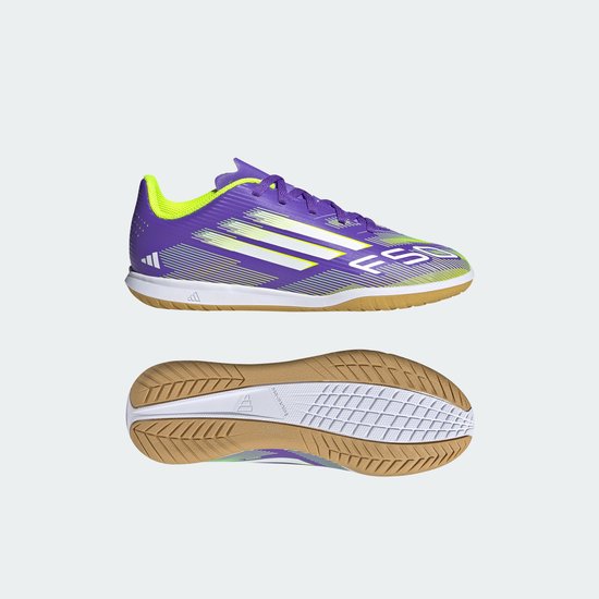 adidas Performance F50 Club Indoor Schoenen Kids - Kinderen - Paars