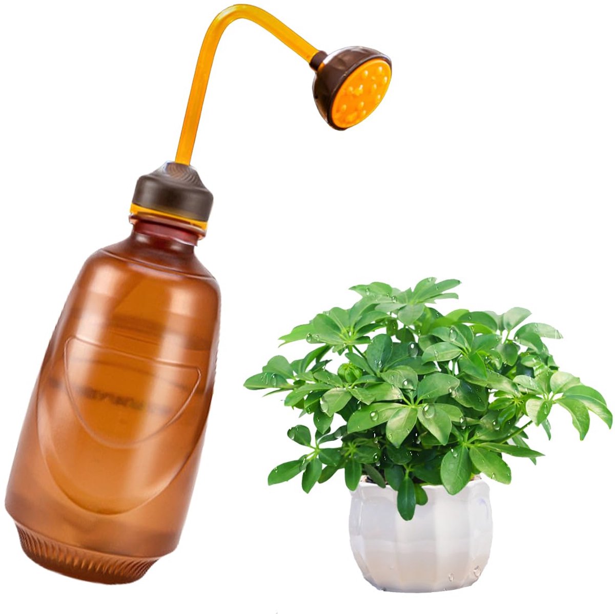 Ibenzoa® Kleine Gieter voor Precieze Irrigatie van Kleine Planten en Zaailingen, 450 ml Capaciteit