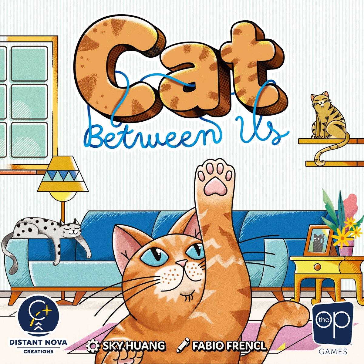 Cat Between Us - Kaartspel - Strategisch - Vanaf 8 Jaar - Engels