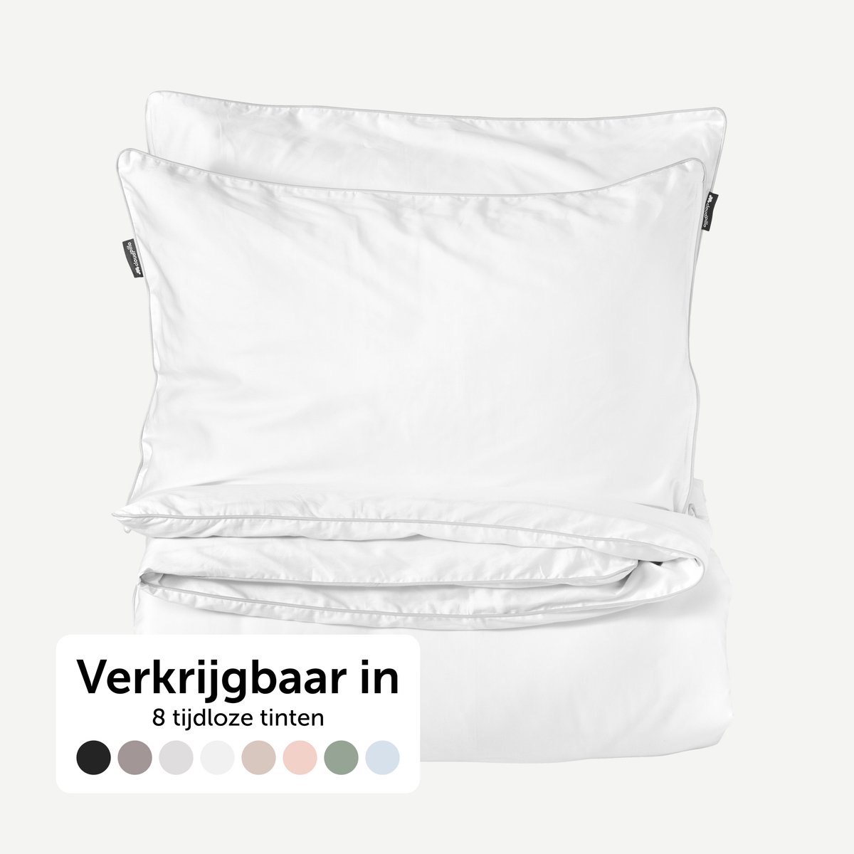Cloudpillo Beddengoed (incl. 2 kussenslopen 55x75) - Extra zacht, Ademend en Antibacterieel - Vochtbestendig met verborgen rits - Cloudy White - 200x200 cm
