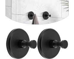 Roha Zuignaphaken - 2 stuks - handdoekhouder - extra sterke zuignap - vacuüm zuignap - badkameraccessoires