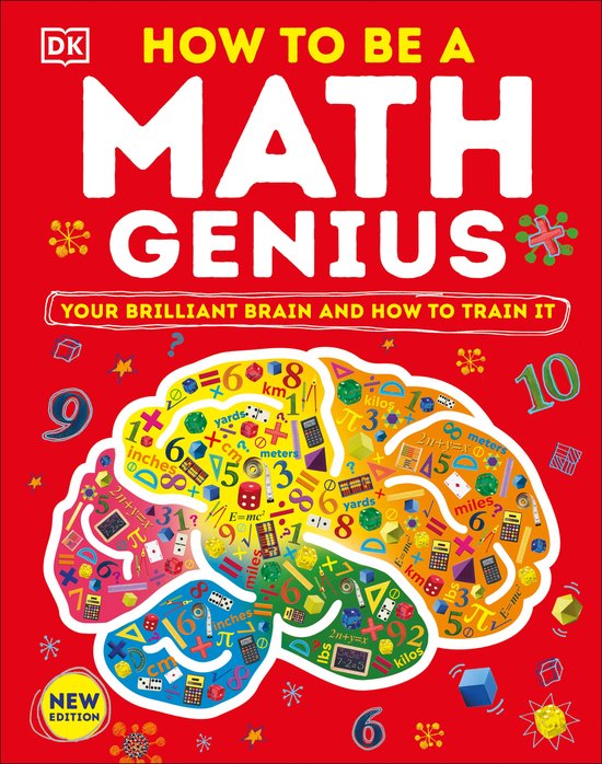 DK Train Your Brain- How to Be a Math Genius - cover