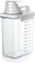Distributeur Lessive 2300ml Hermétique Avec Doseur - Rangement Poudre Et Céréales