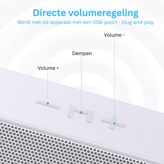 MKSS® Soundbar Pc - Bekabelde en Draadloze Pc -Luidspreker - USB Mini Speaker van MKSS® — afbeelding 2