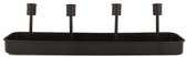 Dijk natural collections - Kaarshouder mtl l48,5b12,5h13 cm zwt