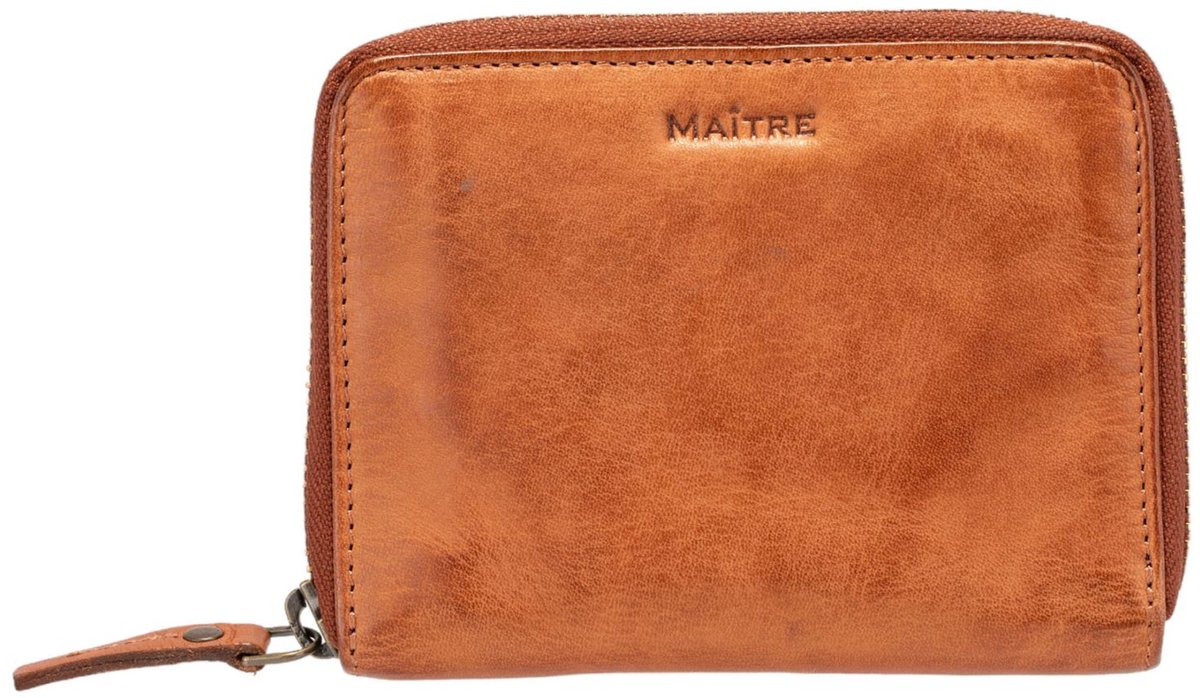 Maître portemonnee Forst Dacia Purse Cognac bruine
