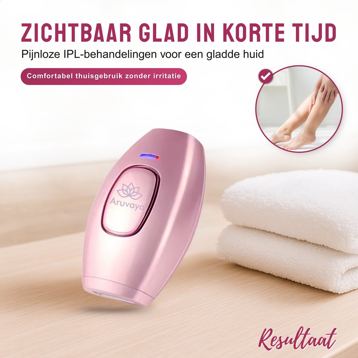 Aruvaya Luxe IPL Laser Ontharingsapparaat - 999.999 Flitsen thumbnail 5