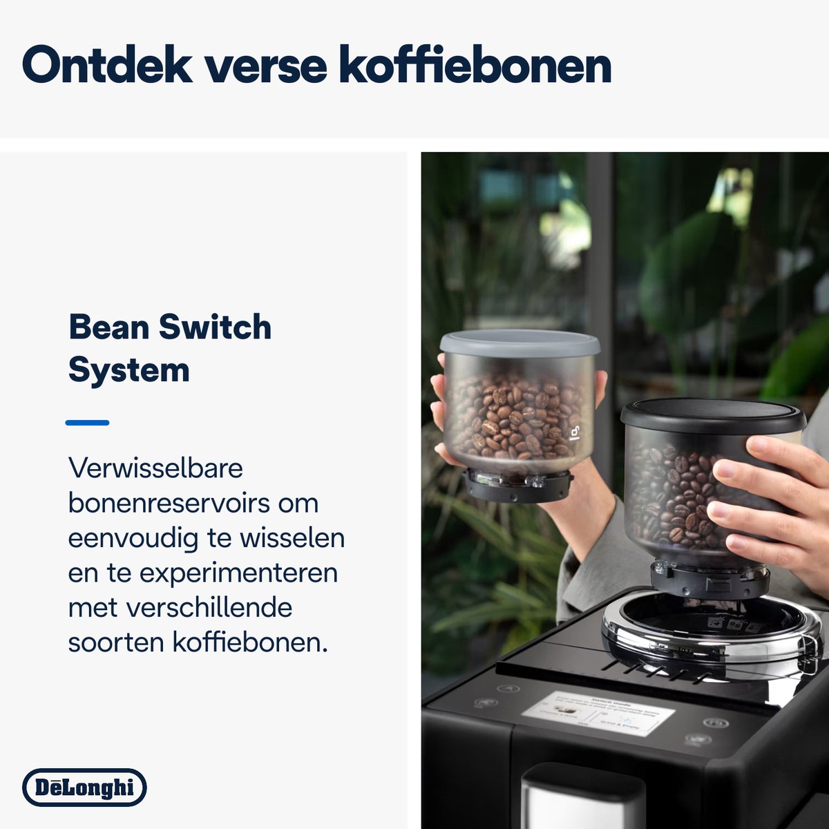 De'Longhi Rivelia EXAM440.35.B - Volautomatische espressomachine - Onyx Black - Koffiemachine met bonen — afbeelding 5