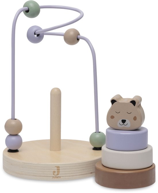 Jollein Houten Bead Maze Cheetah van Jollein — afbeelding 3