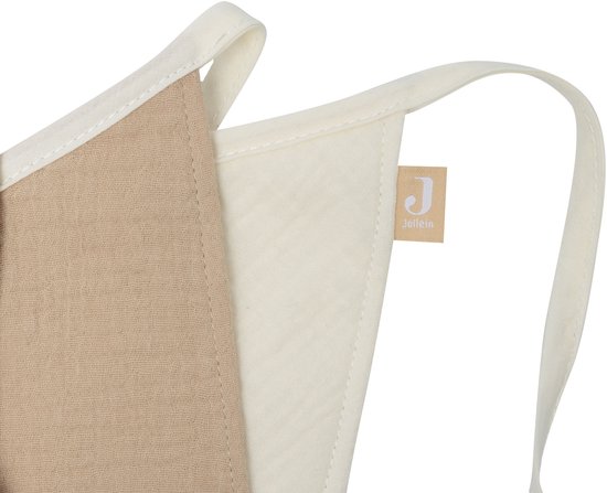 Jollein Vlaggenlijn 200x17cm Party Collection Biscuit/Ivory