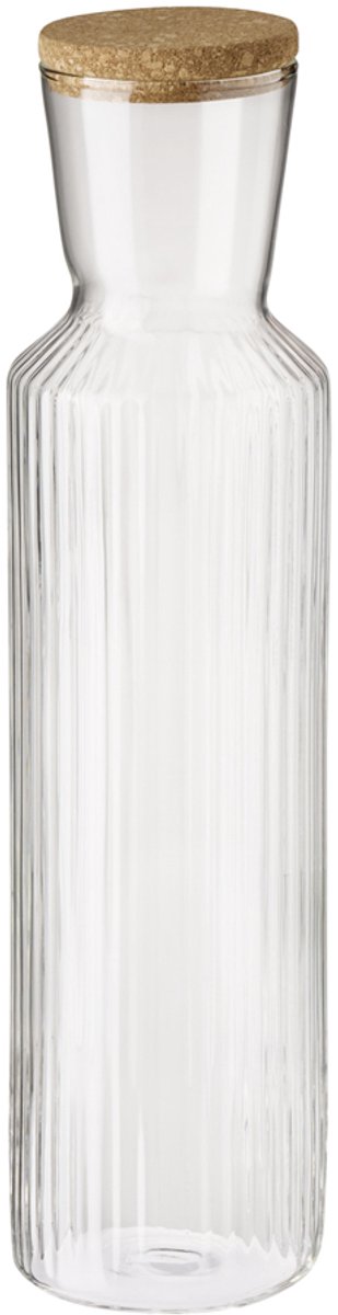 APS Glazen karaf LINES, 0,5 liter, helder