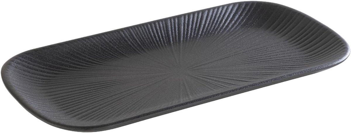 APS Dienblad NERO GN 1/4, 265 x 162 x 25 mm, zwart