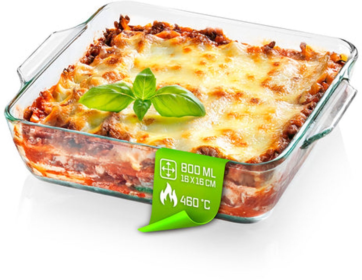 Gourmetmaxx 16828 Voorraaddoos Rechthoekig Container 0,8 l Transparant 1 stuk(s)