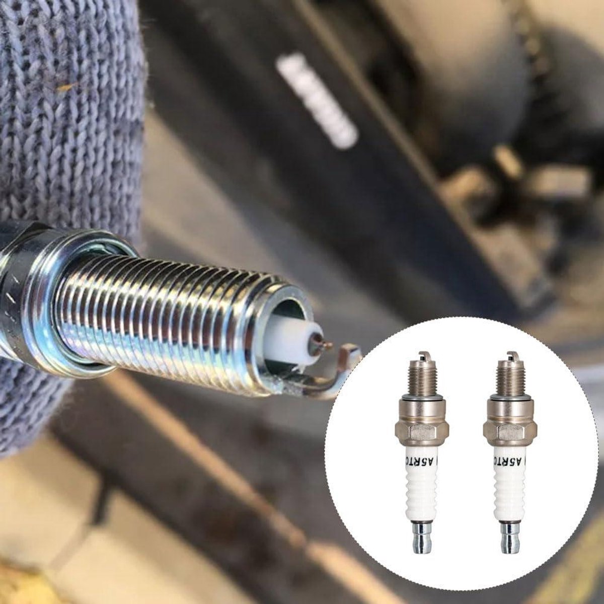 Bougie set voor TORCH A5RTC Voor 6535/CR5HSBNAR17/NAR17C 808/Z9Y GX31 GX100 GXH50 - Set van 2 stuks