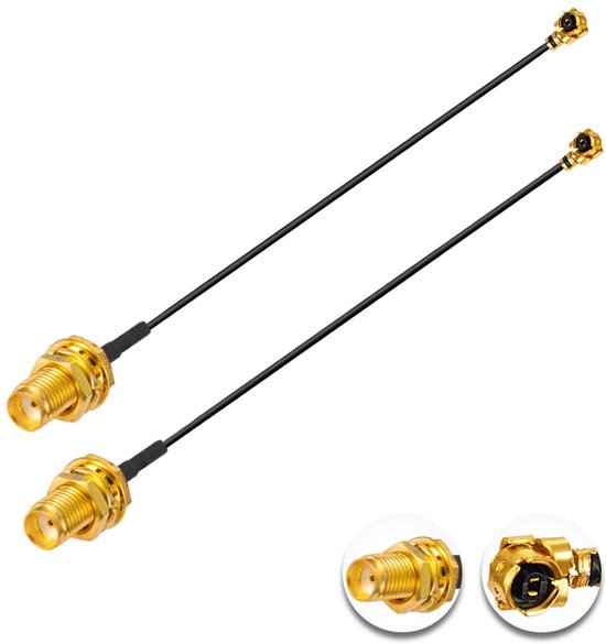 MCX JB2 RG405 SMA JB2 Assemblage de câble RG405 Connecteur MCX mâle vers SMA fem