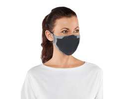 Falke Gezichtsmaker Sportive Look 2 st - Anthracite - Outdoor Kleding - Kleding accessoires - Overige kledingaccessoire