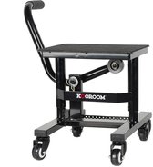 HBM Universele Verrijdbare Motorlift - 500Kg. - 4 Zwenkwielen & 2 Vaste