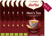 Yogi tea Mens Tea Biologisch - 6 x 17 stuks - Voordeelverpakking