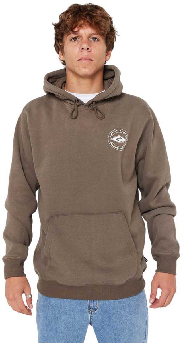 Rip Curl Staple Hoodie L Man Bruin