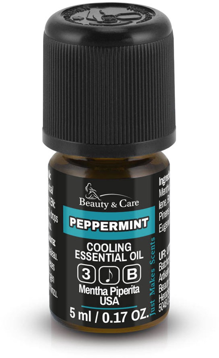 Pepermunt etherische olie - Beauty & Care - 5 ml. new