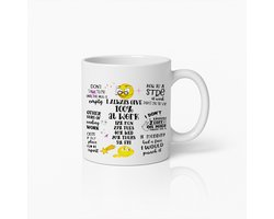 Grappige Werk Quote Mok – Humoristische Koffiebeker met Kantoor Spreuken – Leuk Cadeau voor Collega’s en Medewerkers