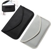 Boîte anti - RFID clé voiture ensemble avec etui RFID, boitier bloc signal protection RFID de sécurité clé télécommande voiture accès sans clé contrôle distance de piratage, avec 1 porte - clés