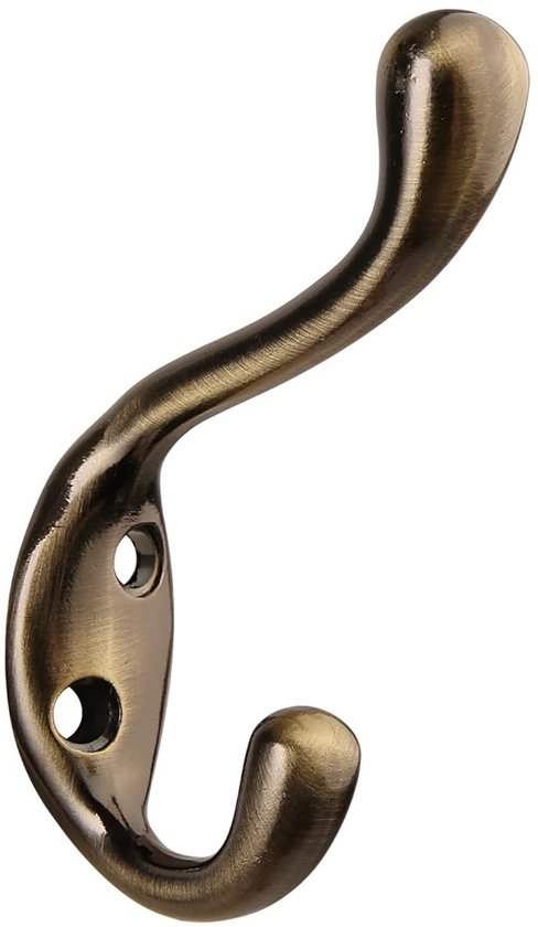 Soraya hanglamp, 1-lamp, ovaal, metaal, antiek messing