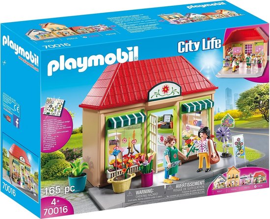Playmobil City Life Magasin De Fleurs
