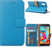 Xssive Hoesje voor Samsung Galaxy A2 Core A260 - Book Case - Turquoise