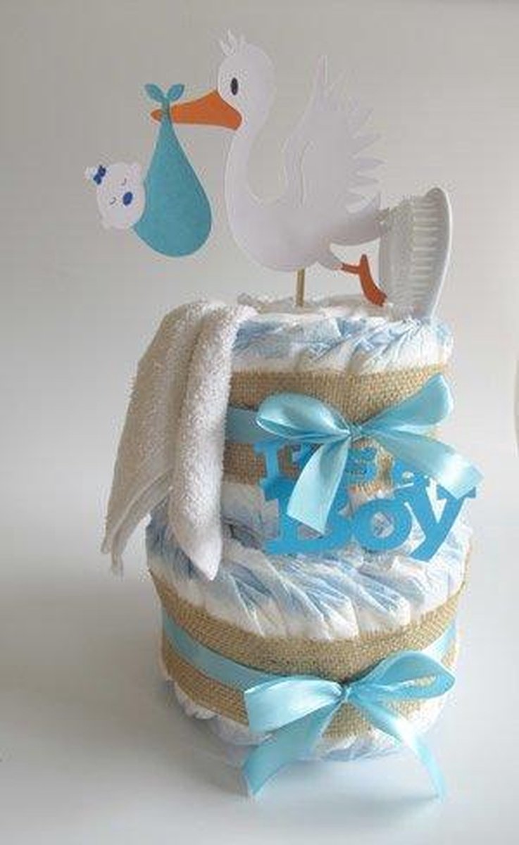 Luiertaart Met Leeuw - Huisje Boompje Boefje Luiertaart Met Leeuw - Huisje Boompje Boefje