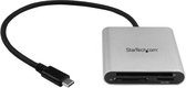 StarTech.com USB 3.0 Flash geheugen multi kaartlezer/schrijver met USB-C SD, microSD, CompactFlash geheugenkaartlezer
