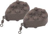 Faith Grip Gripper Werpgewicht- Loodvrij - 40g - 2 Stuks - Groen