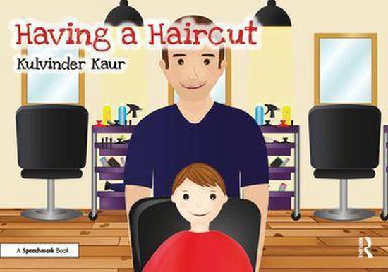 Wordless Picture Books - Having a Haircut - cover