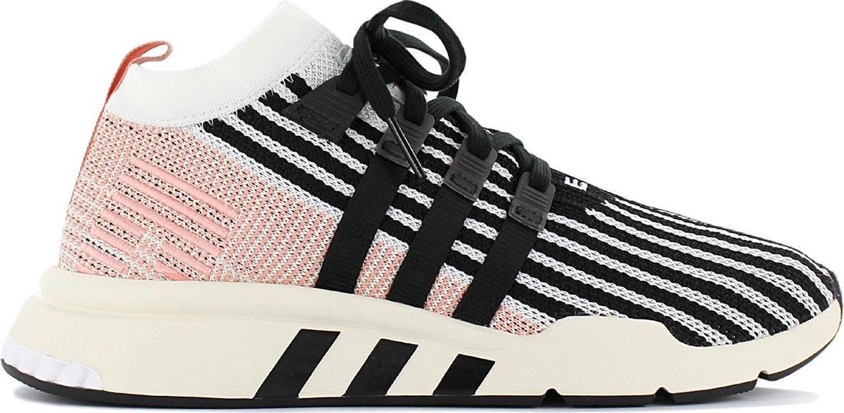 Adidas originals eqt support mid shop adv trainers in white aq1048