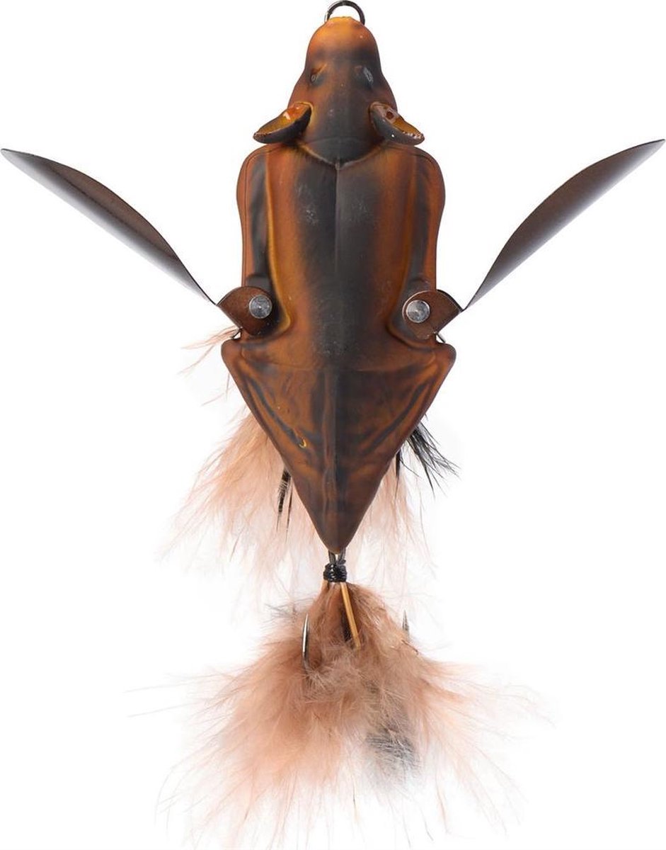 Savage Gear 3D Bat 10cm Bruin - Realistisch kunstaas voor bovenwater