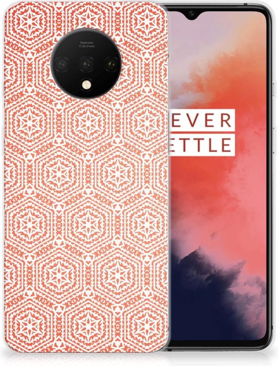 OnePlus 7T TPU bumper Pattern Orange