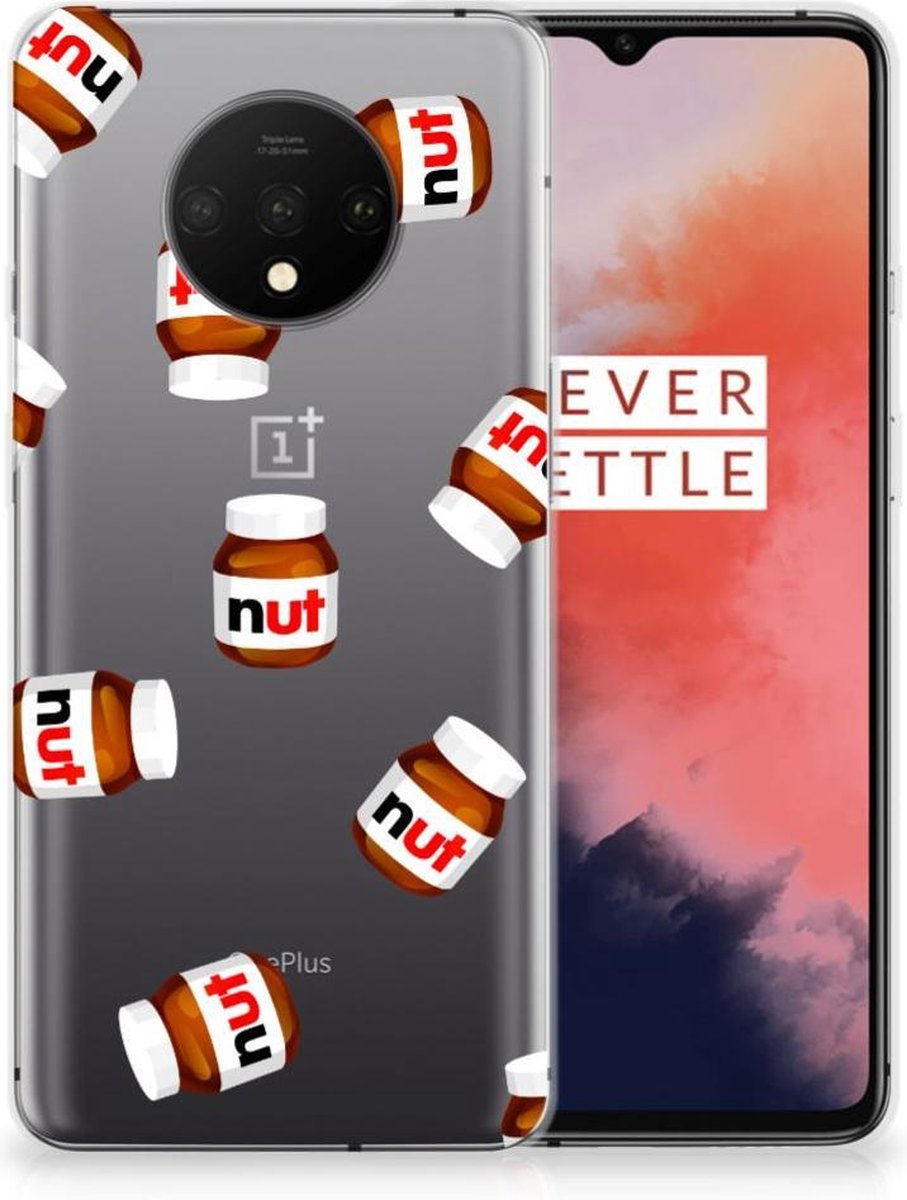 OnePlus 7T Siliconen Case Nut Jar
