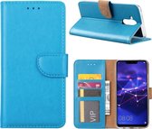 Xssive Hoesje voor Huawei Mate 20 Lite - Book Case - Turquoise