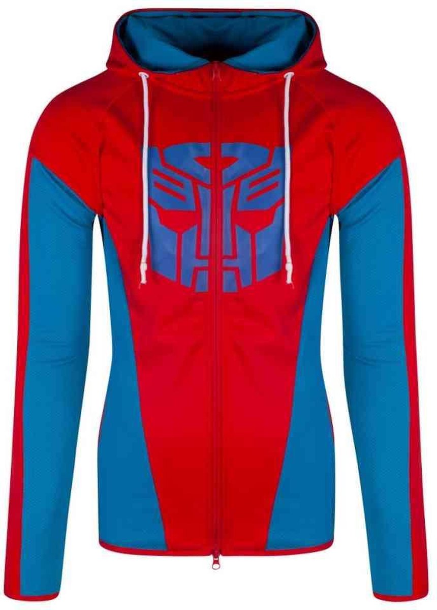 Transformers Vest met capuchon -XL- Optimus Prime Rood/Blauw
