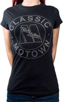 Motown Records Dames Tshirt -S- Classic Zwart