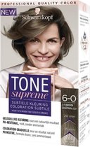 Schwarzkopf Tone Supreme 6-0 Lichtbruin 60 ml Haarverf - 1 stuk