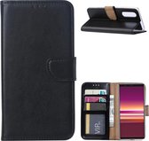 Xssive Hoesje voor Sony Xperia 5 - Book Case - Zwart