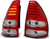 Feux arriere TOYOTA LAND CRUISER 120 03-09 ROUGE CLAIR LED