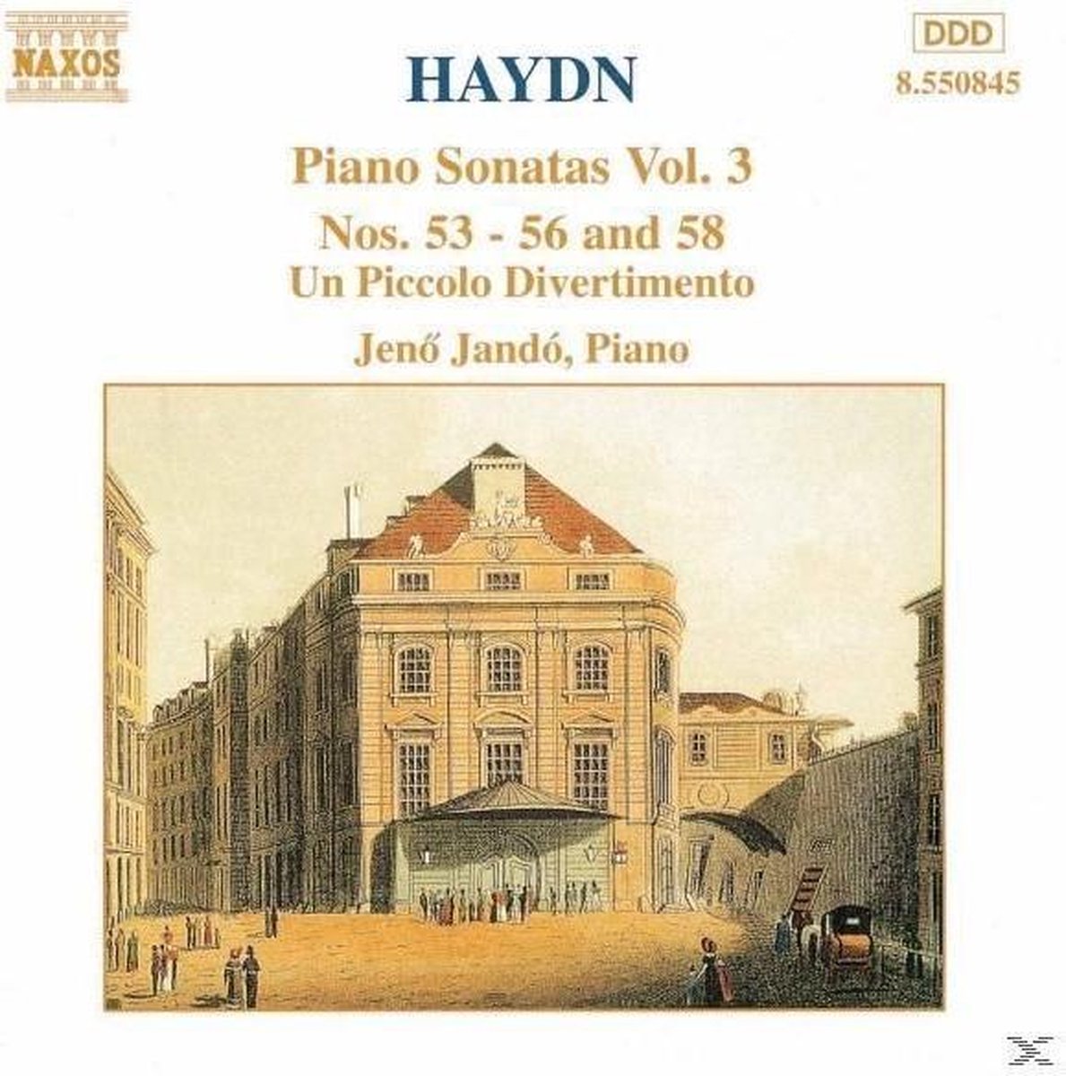 Jeno Jandó - Haydn: Piano Sonatas 3 (CD)