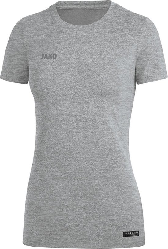 Jako - T-Shirt Premium Woman - T-shirt Premium Basics - 40 - Grijs