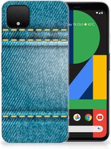 Coque Téléphone pour Google Pixel 4 XL TPU Bumper Silicone Étui Housse Jeans
