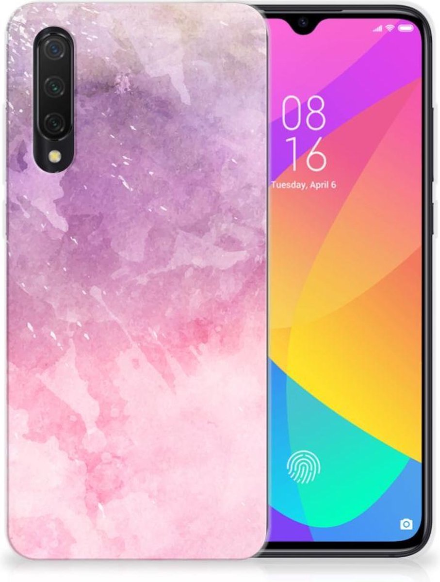 Hoesje maken Xiaomi Mi 9 Lite Pink Purple Paint