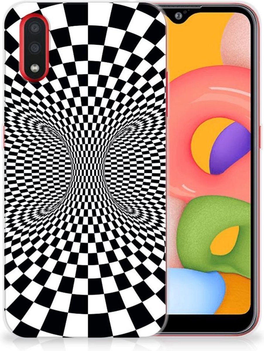 Samsung Galaxy A01 TPU Hoesje Illusie