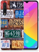 Siliconen Hoesje met foto Xiaomi Mi 9 Lite Kentekenplaten