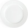 Olympia Whiteware borden met brede rand |16,5 Ø cm | 12 Stuks